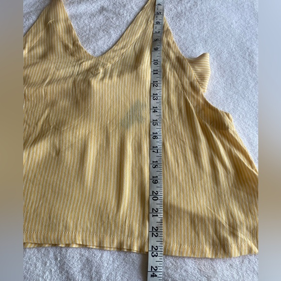 Lulu's Yellow and White Striped‎ Dress women size XS - Picture 7 of 10